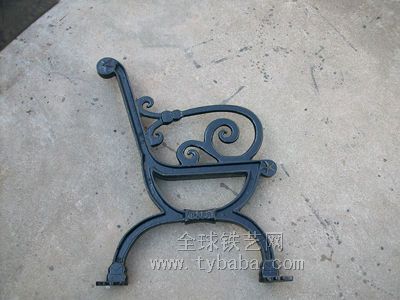 上海公园椅脚图片 铸造件 五金配件 图片 金属制品网